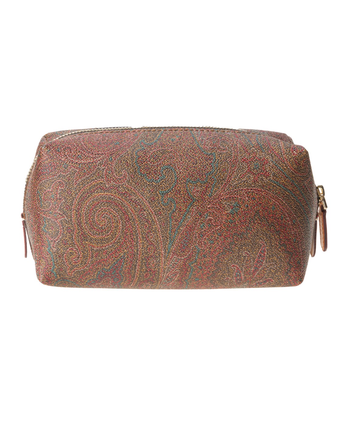 shop ETRO  Beauty: Etro beauty realizzato nell'inconfondibile tela Paisley jacquard e caratterizzato da finiture in pelle.
Chiusura con cerniera.
Accessori metallici con finitura dorata.
Fodera in tessuto logato ETRO.
Composizione Esterno: Tessuto di cotone Paisley jacquard spalmato con grana opaca e doppiato in tela.
Finiture: 100% pelle di vitello.
Fodera: 66% cotone, 34% poliestere.
Dimensioni: 20 x 10,5 x 8,5 cm.
Made in Italy.. 00389 8007-600 number 8998667